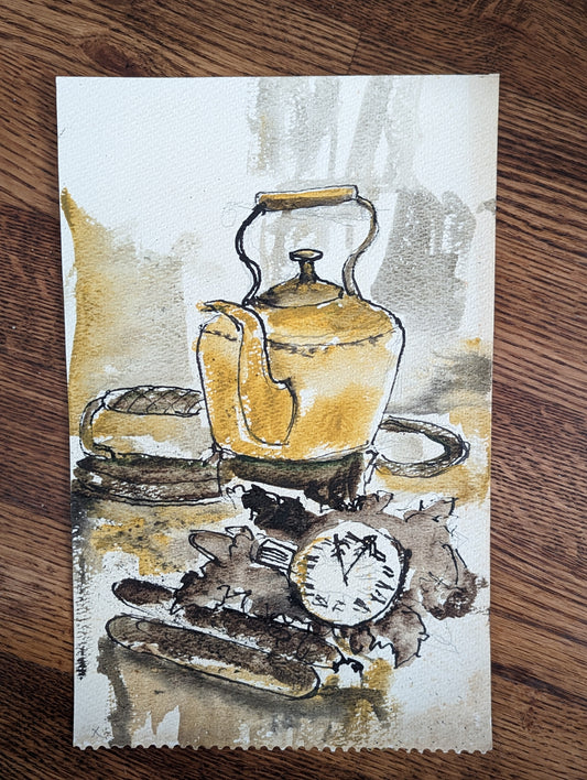 Kettle and Watch
